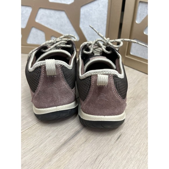 ECCO Aspina Low GORE-TEX Hiking Yak Leather Shoe 39 Us 8 Sneakers Plum - Picture 7 of 9